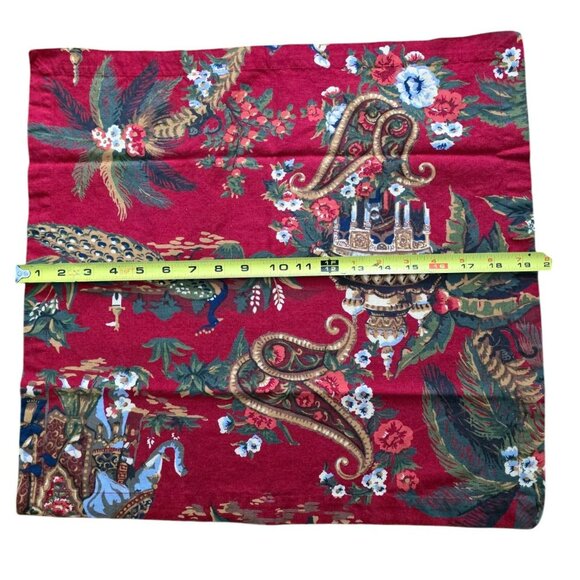 6 Pottery Barn Napkins Spice Route Chinoiserie Red Elephant Camel Peacock India - Picture 13 of 13